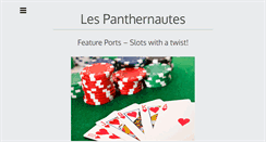 Desktop Screenshot of les-panthernautes.com